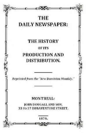 [Gutenberg 52791] • The Daily Newspaper: The History of Its Production and Distibution